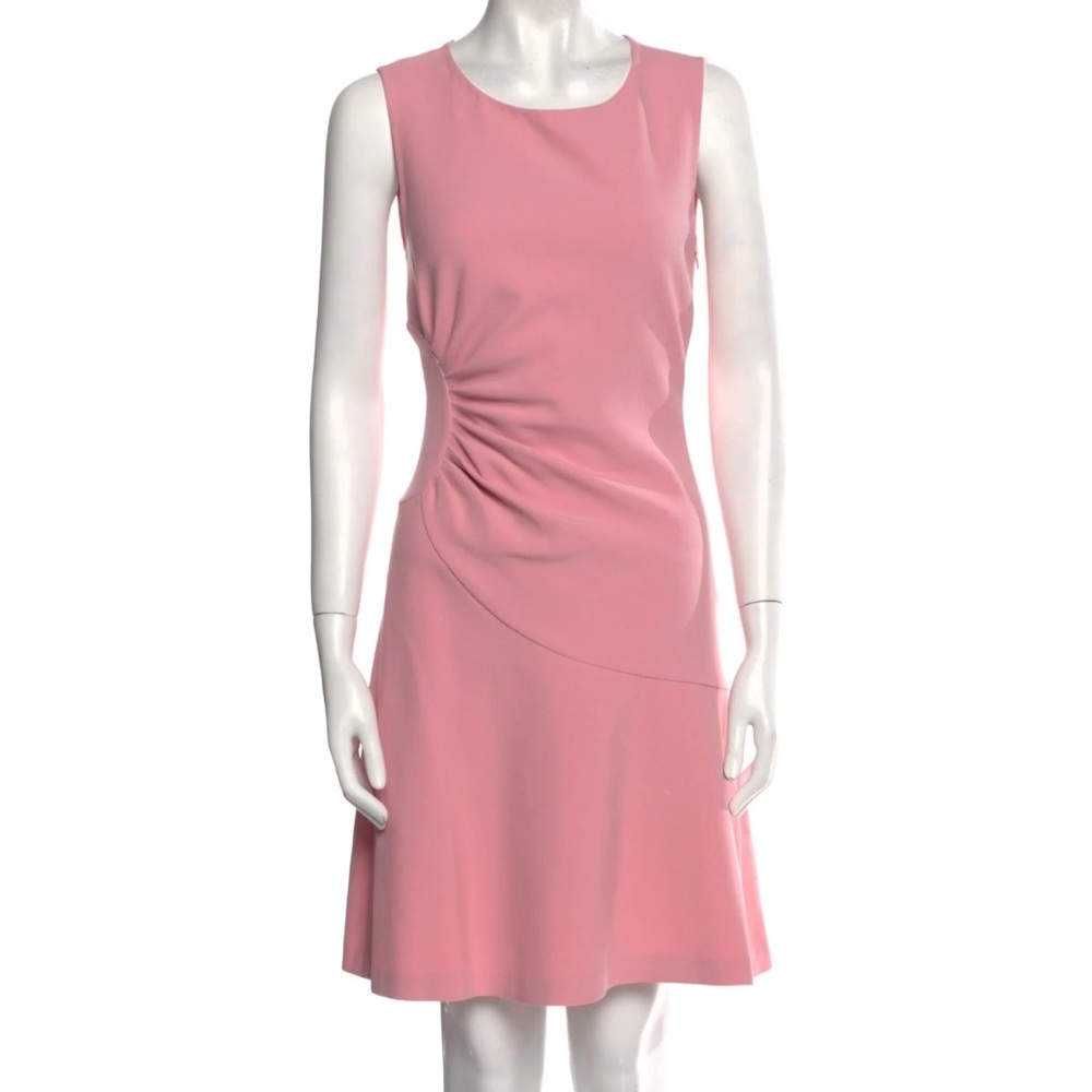 NWT! Diane Von Furstenberg Women Size 8 Ice Pink Dayna Ruched Dress